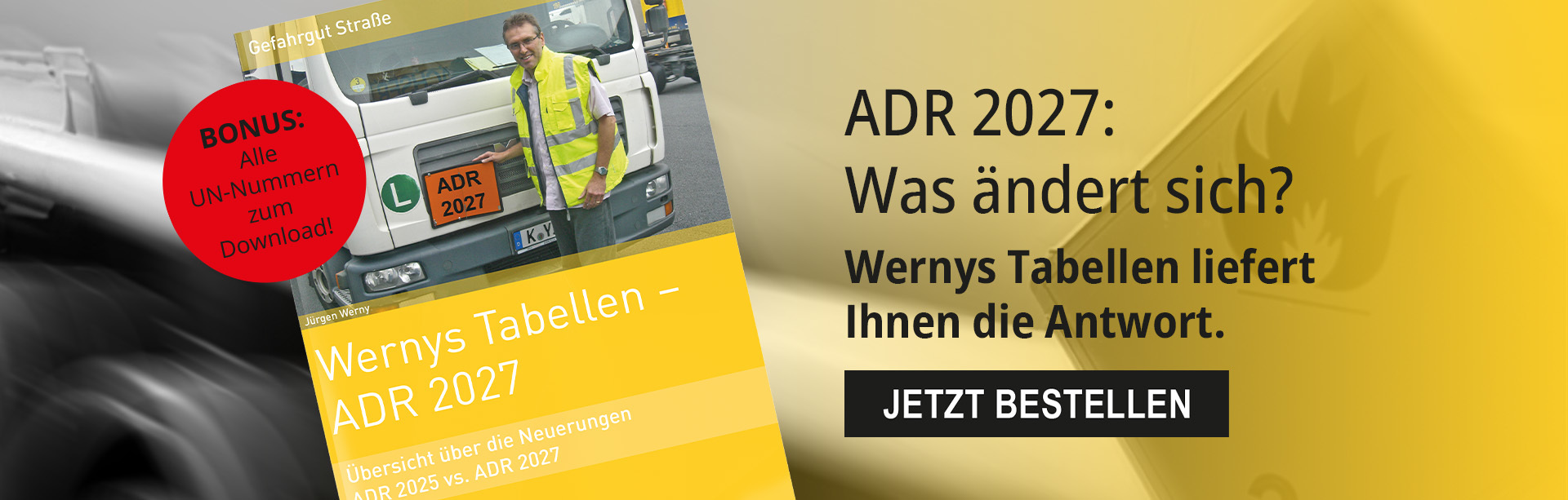 Wernys Tabellen - zur Seite jetzt bestellen